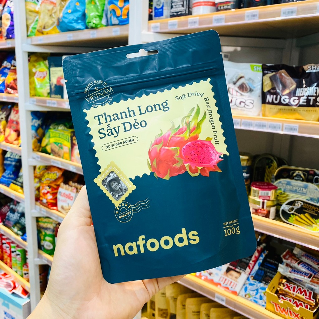 Thanh Long đỏ sấy dẻo Nafoods 100G