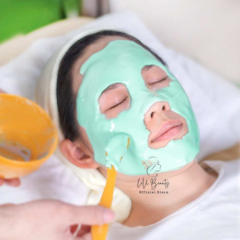 Mặt Nạ Bạc Hà Collagen Cao Cấp Dùng Cho Da Mụn - Gói 1Kg
