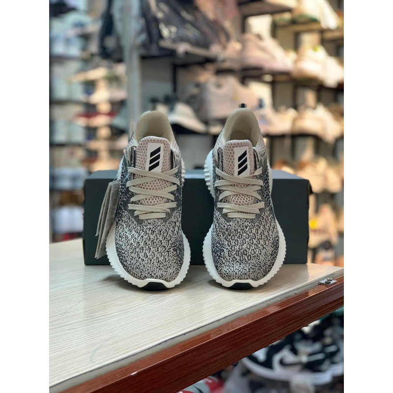 Giày thể thao sneaker alphabounce 2018 xám tiêu