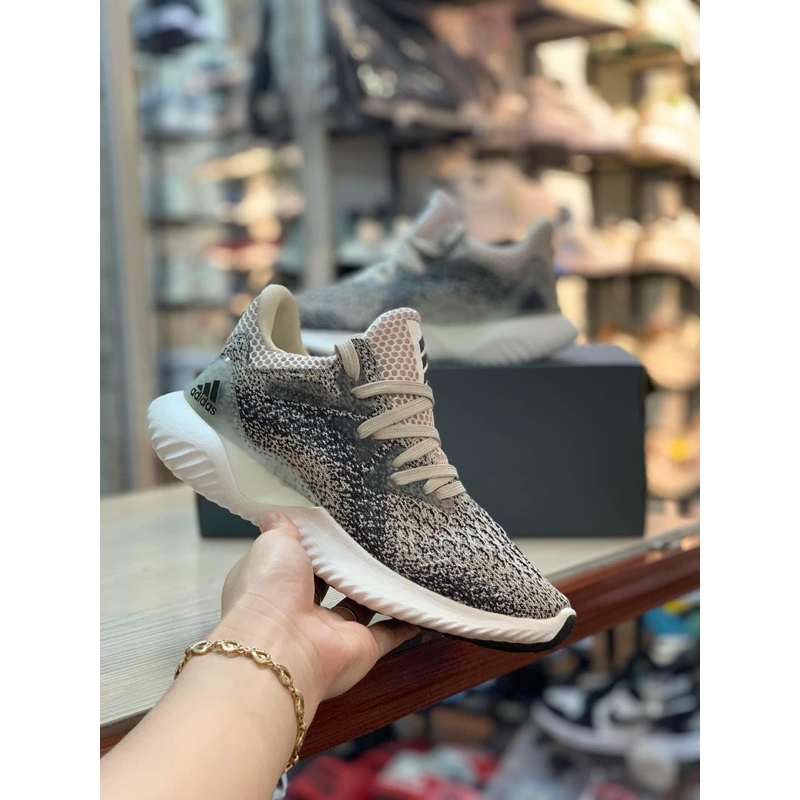 Giày thể thao sneaker alphabounce 2018 xám tiêu