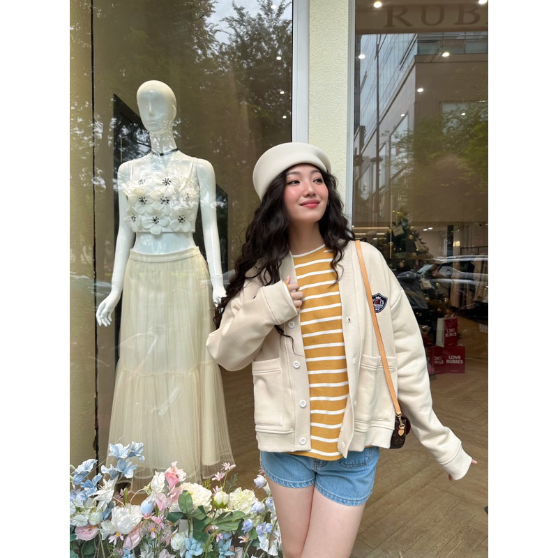 RUBIES Khoác Kiểu Elena Cardigan