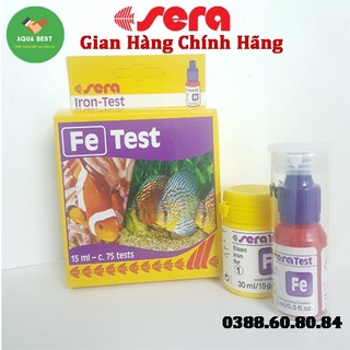 Test fe sera - hộp sắt sera đức - bộ fe sera