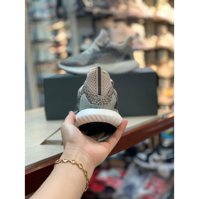 Giày thể thao sneaker alphabounce 2018 xám tiêu