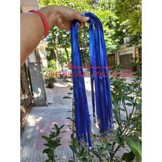 Sỉ 100 dây đeo thẻ lụa 2 móc sắt- dây đeo thẻ nhân viên 2 đầu móc 1cm - sản xuất thẻ nhựa, in