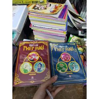 Truyện tranh: hiệp sĩ phép màu box 1 + box 2 tặng kèm card nhân vật - nxb kim đồng