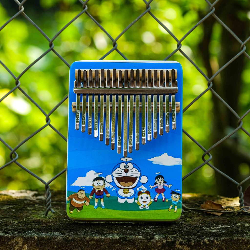 Đàn Kalimba Phim Hoạt Hinh 17 Phím, Đàn Kalimba Acrylic Chính Hãng