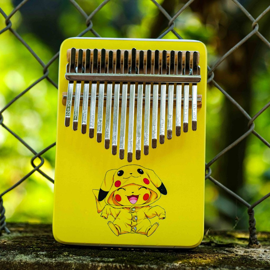 Đàn Kalimba Phim Hoạt Hinh 17 Phím, Đàn Kalimba Acrylic Chính Hãng
