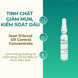 (Tách lẻ ống) Huyết thanh giảm mụn điều tiết dầu, se lỗ chân lông Jean D’Arcel Oil Control Concentrate 2ml JDA
