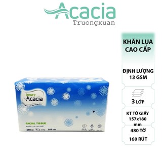 Giấy rút lụa acacia 480 tờ/3 lớp