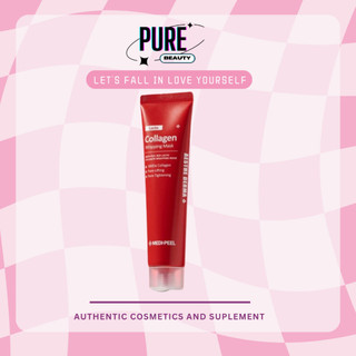 Mặt nạ lột tái tạo da medi peel red lacto collagen mask - 70g