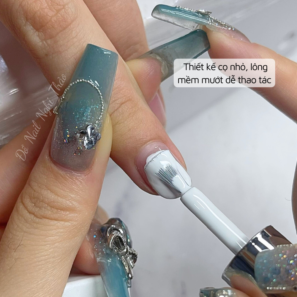 Sơn gel móng tay đen trắng nước gạo JIMI 15ml