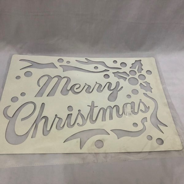 Khung xịt tuyết bằng giấy trang trí giáng sinh trên cửa kính/tờ