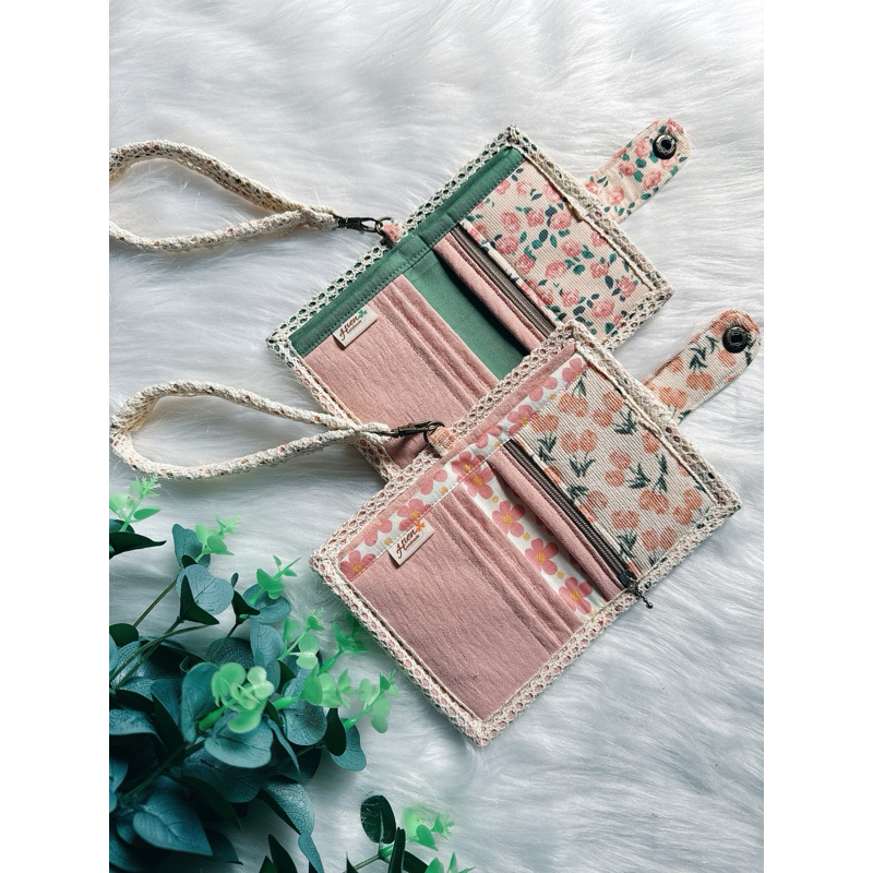 🌿🌸Ví cầm tay dáng đứng họa tiết xinh xắn trẻ trung🌸🌿