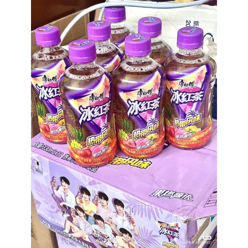 TNT đại ngôn Hồng Trà Khang Sư Phụ chai 330ml