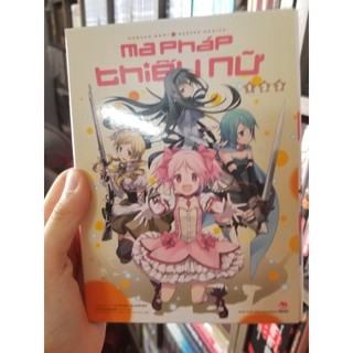 Truyện tranh - boxset ma pháp thiếu nữ - box 1 - trọn bộ 3 tập - tặng kèm standee - nxb kim đồng