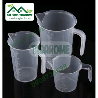 Ca đong, cốc đong, ca chia vạch, chia ml dung tích 1l 2l 3l 6071 6072 6073 việt nhật - tadahome