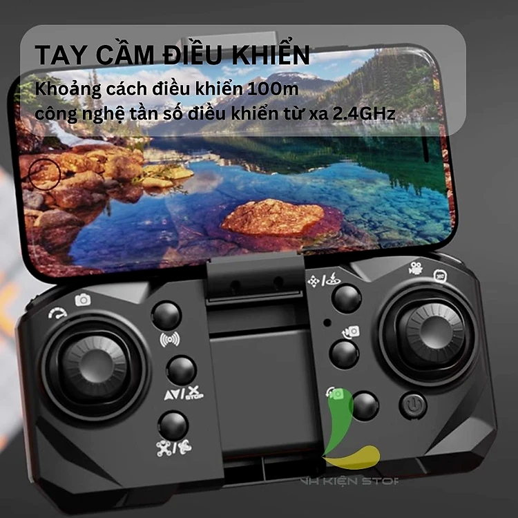 Flycam giá rẻ P14, máy bay mini có camera kép HD, tích hợp nhiều tính năng thông minh | BigBuy360 - bigbuy360.vn