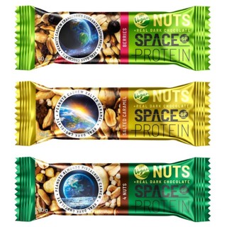 Thanh protein các loại hạt dinh dưỡng cho người ăn chay- Space Protein 40G