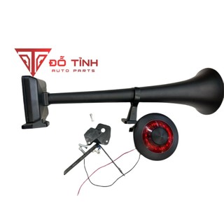 Còi hơi ô tô HADLEY đế vuông 46cm cực khủng cho xe có bình hơi.