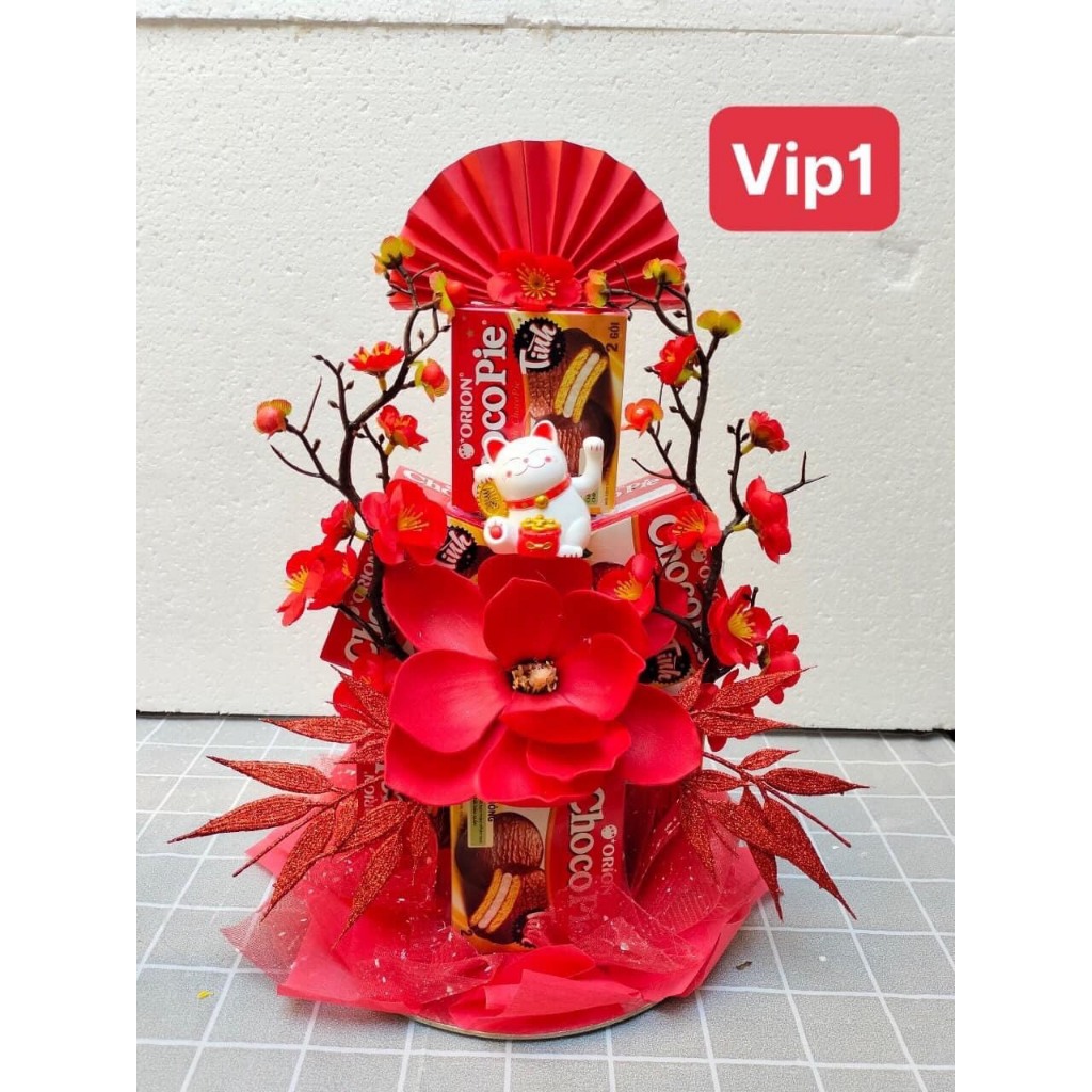[Tặng Keo Nến] Set trang trí mix sẵn nhiều phụ kiện, trang trí tháp bánh kẹo, tháp nước ngọt