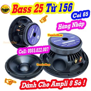 Loa karaoke hay, loa bass 25 côn 65 từ 156, hàng nhập chất lượng, loa bass 25 dành cho ampli vừa và nhỏ - giá 2 chiếc