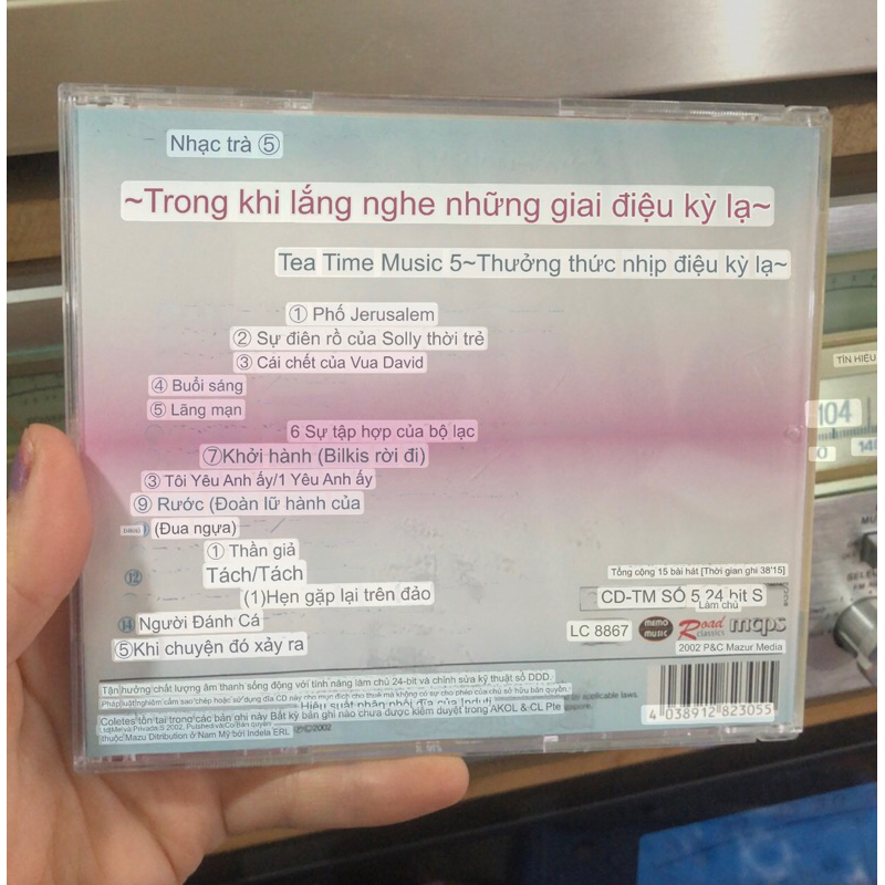 5 cd nhạc trà  nhạc jazz