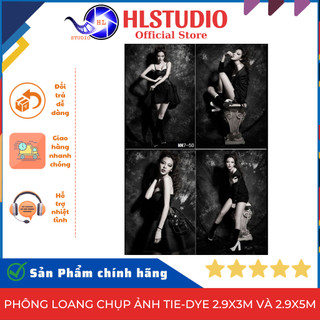 Phông loang chụp ảnh tie-dye 2.9x3m và 2.9x5m hl studio