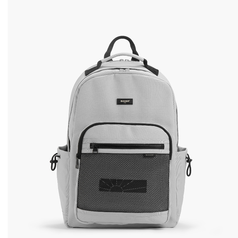 [TẶNG KÈM 1 SET PIN CÀI] Balo BAMA Mesh Fabric Backpack MF103 chống nước chống sốc đựng laptop 13 inch