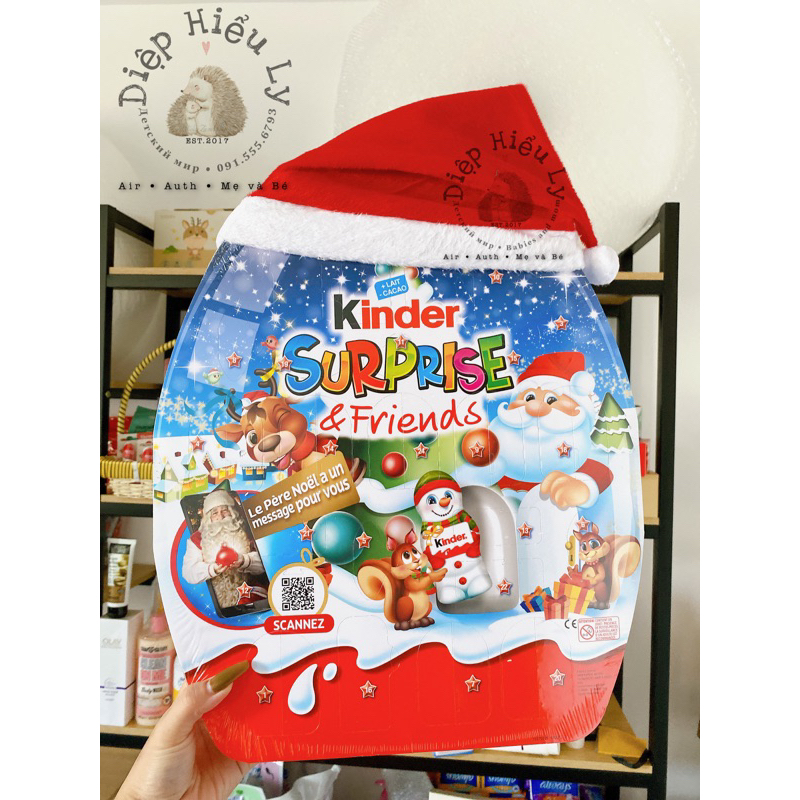 Chocolate kinder - noel ông già noel