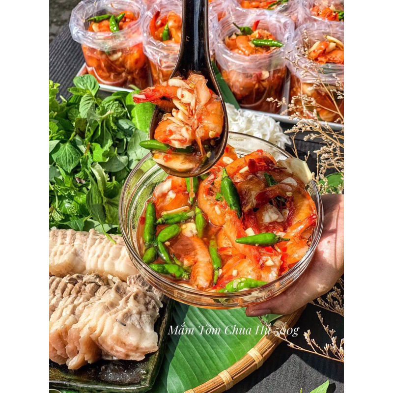 MẮM TÉP TRỘN ĐU ĐỦ 800gr