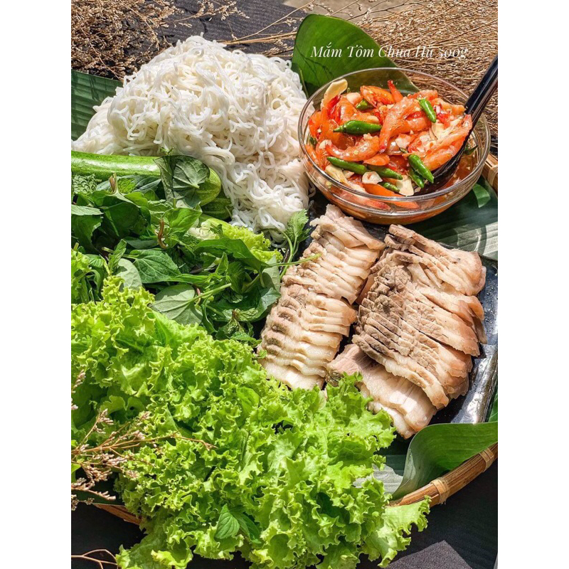 MẮM TÉP TRỘN ĐU ĐỦ 800gr