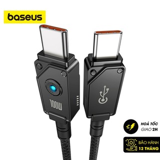 Cáp sạc nhanh baseus unbreakable series type-c to type-c 100w