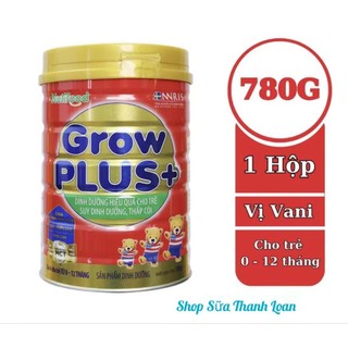 [HSD T6-2026] Sữa Bột Nutifood GrowPlus Suy Dinh Dưỡng 780g [Cho Trẻ Từ 0-12 Tháng].