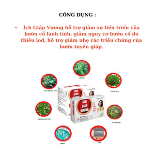 Viên Uống Ích Giáp Vương ( 2 lọ x 90 viên)