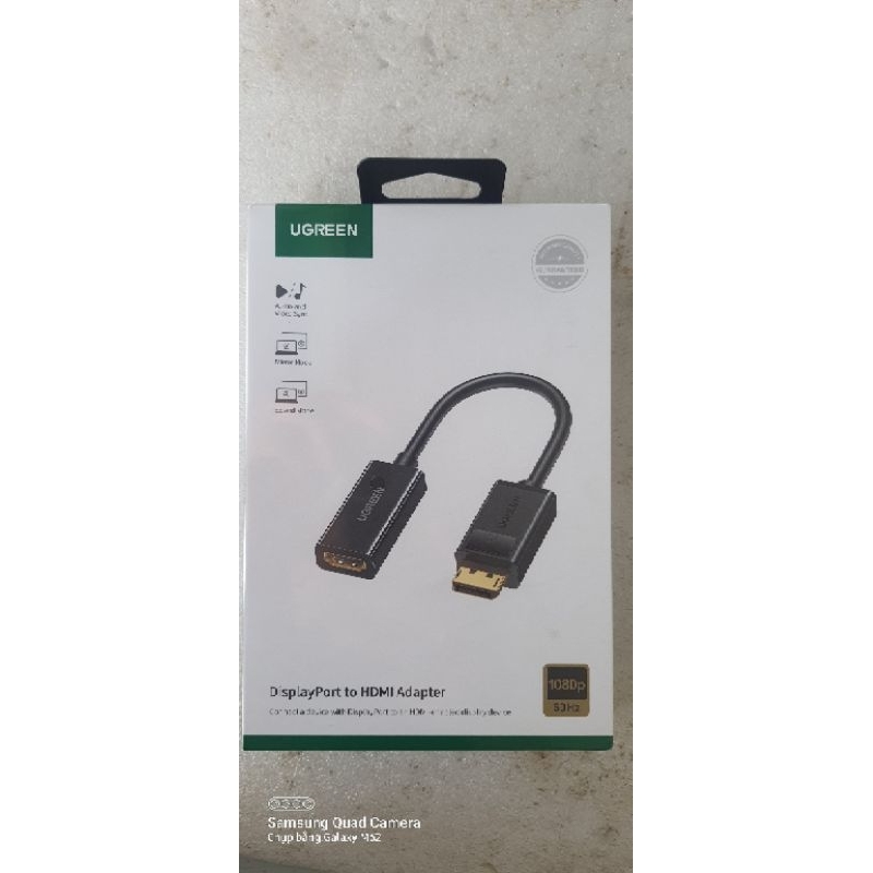 Displayport to Hdmi Ugreen 40362 chính hãng