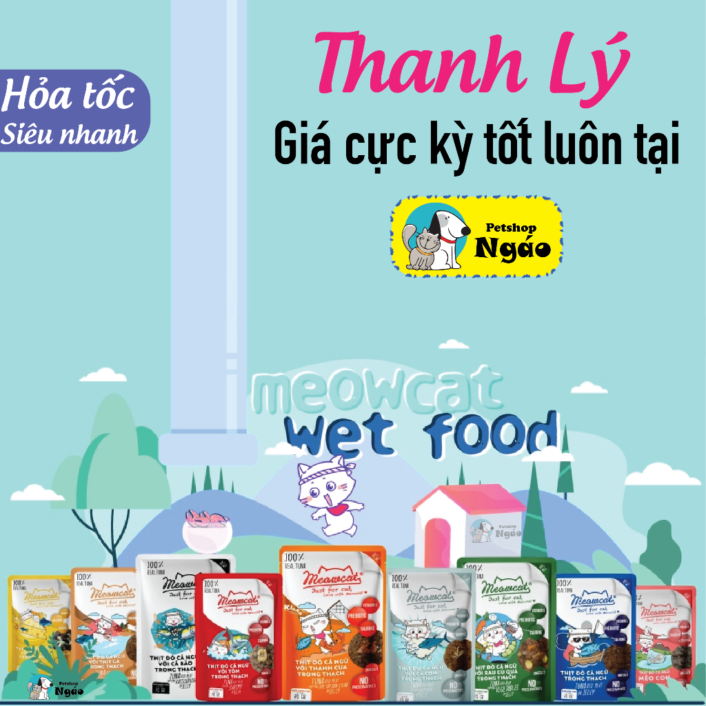 Pate cho mèo Meowcat 70g __