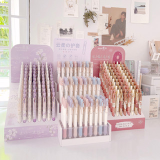 Set Mix Bút ge MURA Bút khô nhanh LENG KENG bút nước Muji bản dupe mực đen chính hãng thay được ngòi 11cm- ngòi 0.5mm