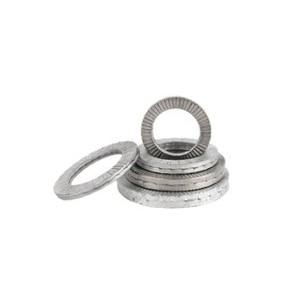 Set 5 cái M3-M12 Long đền chống xoay ,vòng đệm khóa, long đen kép, long đền nord lock