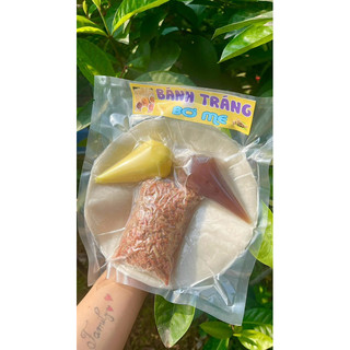 Bánh tráng phơi sương muối tép hành phi bơ Bánh Tráng FOOD