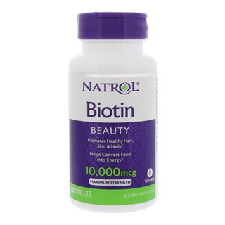 Viên uống biotin natrol 10000 mcg mỹ