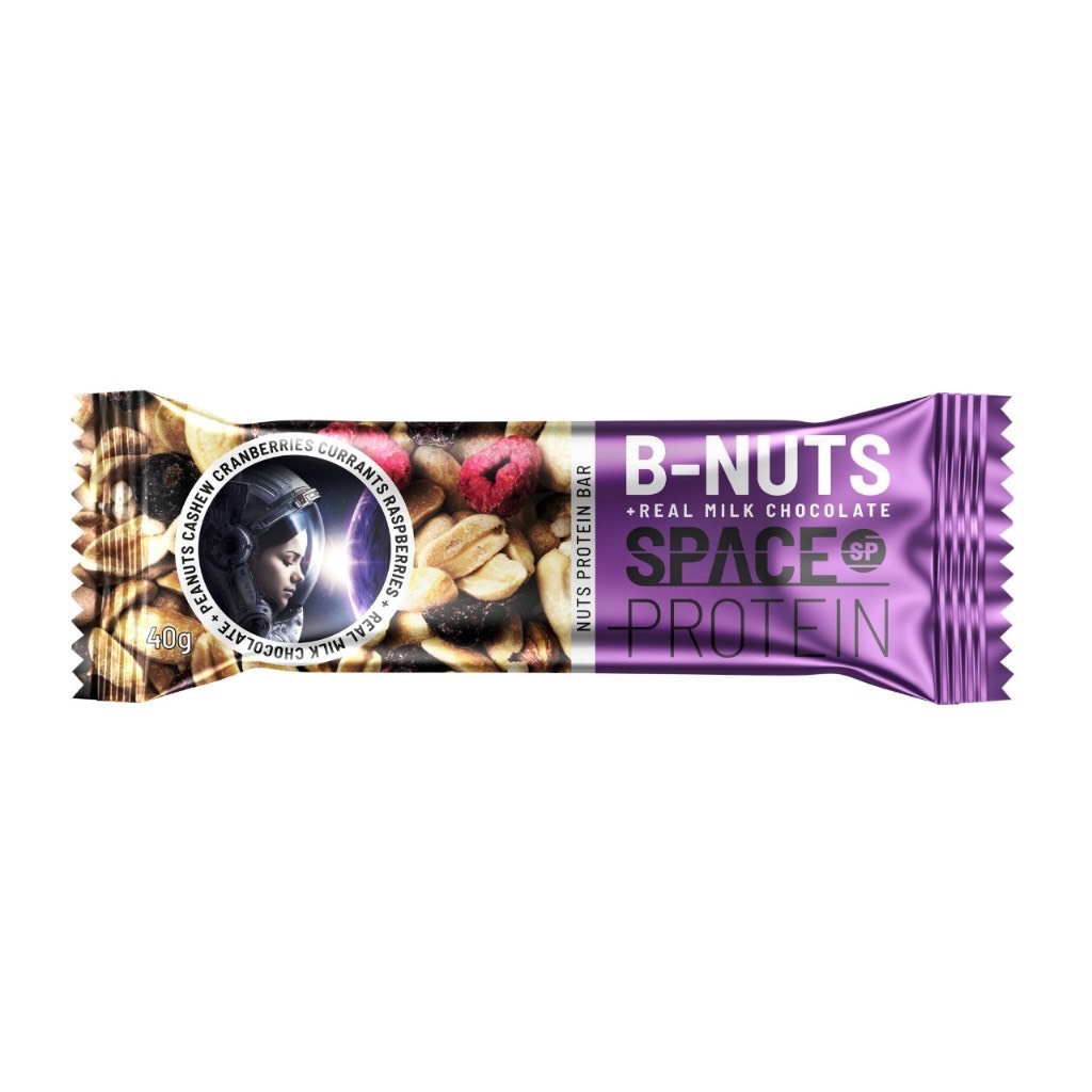 Thanh Protein các loại hạt dinh dưỡng- Space Protein 40G