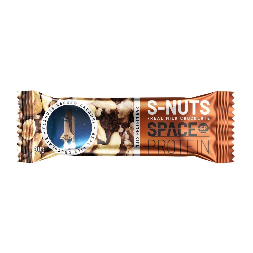 Thanh Protein các loại hạt dinh dưỡng- Space Protein 40G