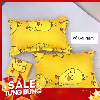 Vỏ gối đầu poly cotton 45cmx65cm, áo gối đầu, vỏ gối nằm thoáng mát