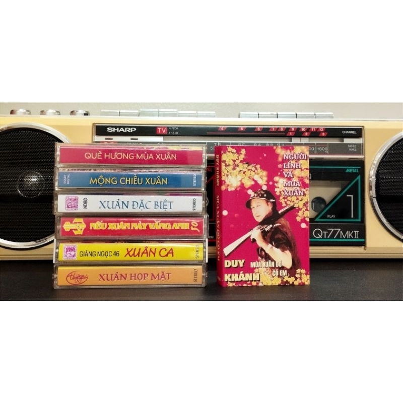 3 băng cassette nhạc xuân Chrome Type ll