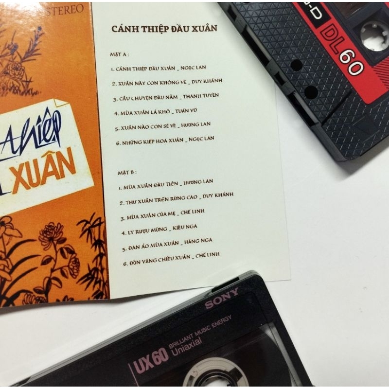 3 băng cassette nhạc xuân Chrome Type ll