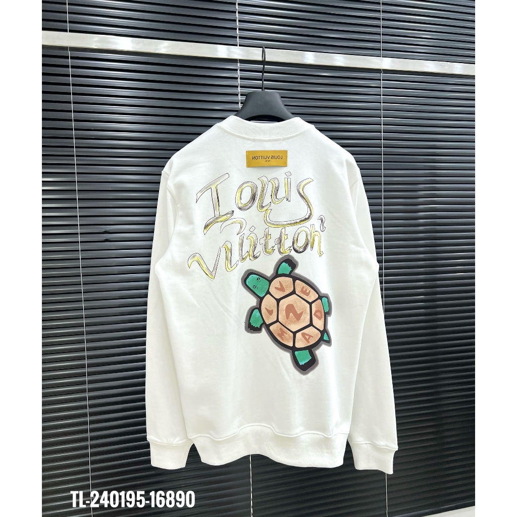 🔥Hot🔥Áo nỉ LV virgil nigo in hình thiết kế hot trend Nam Nữ Thu Đông 2023