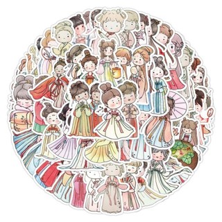 Set 50 miếng sticker hình dán chống nước