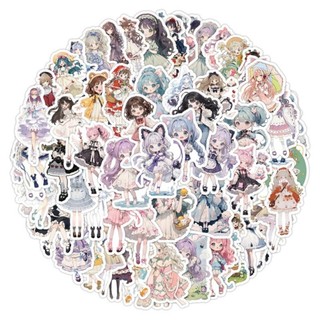 Set 60 miếng sticker hình dán chống nước