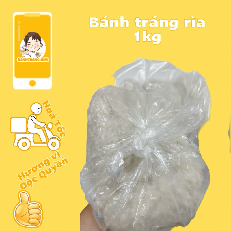 Bánh tráng rìa phơi sương thêm