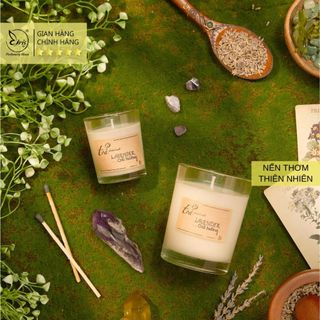 Nến Thơm Lavender (Oải Hương), Tỏa Handmade Candle, Nến Thơm Thư Giãn